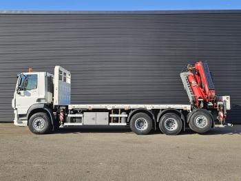 DAF CF 530 8x4 / RETARDER / FASSI F545 CRANE / KRAN / GRUA